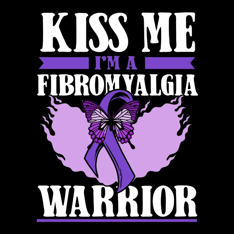 Fibromyalgia rheumatism butterfly