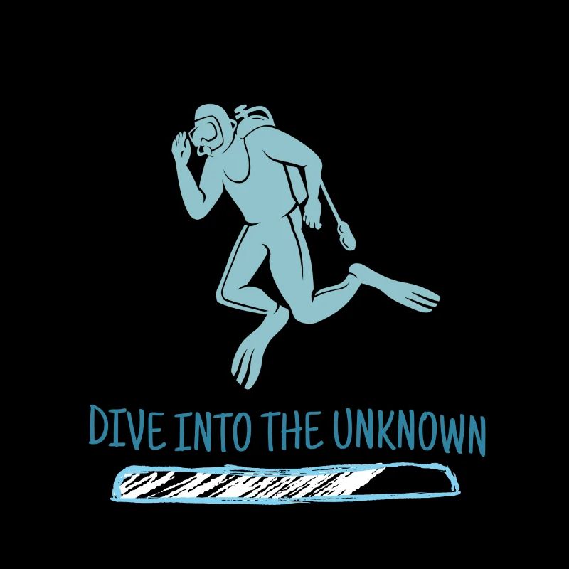 Dive Into The Unknown Retro Diver Designs Present