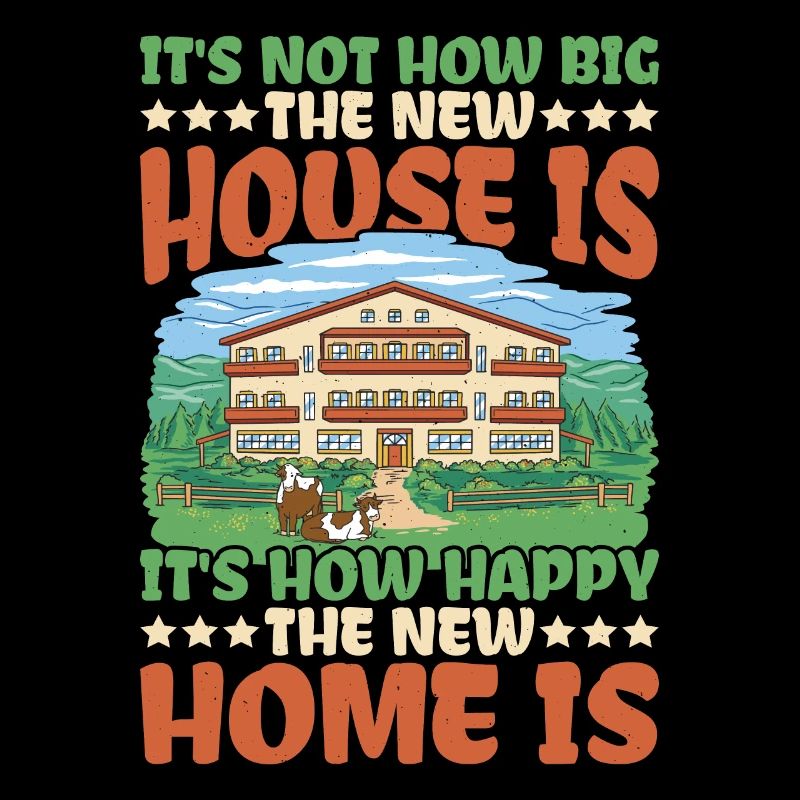 C’est à quel point la nouvelle maison est heureuse