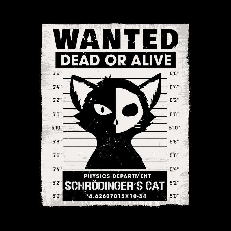 Wanted Dead Or Alive Schrodingers Cat