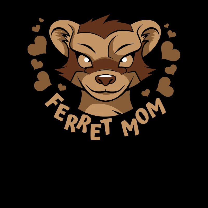 Frettchen Iltis Mutter