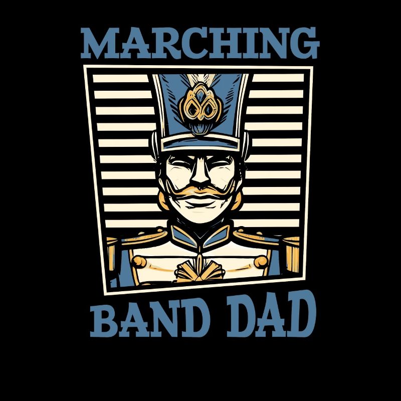 Fan train marching band dad