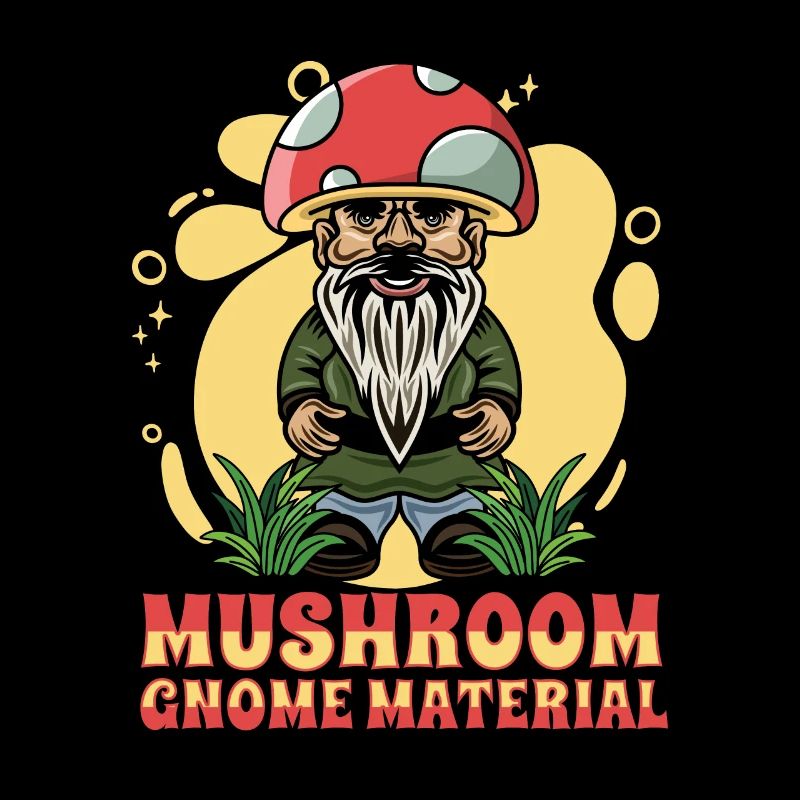 Cueilleurs de champignons Champignons Gnome Nain de champignons