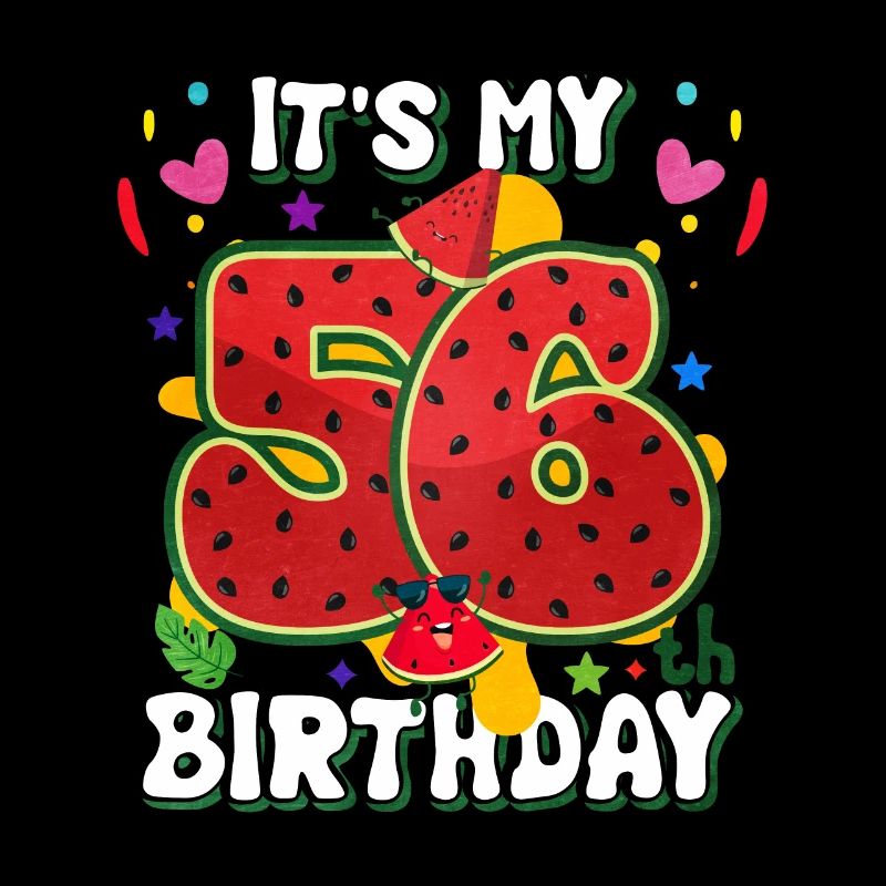 56th Birthday Watermelon