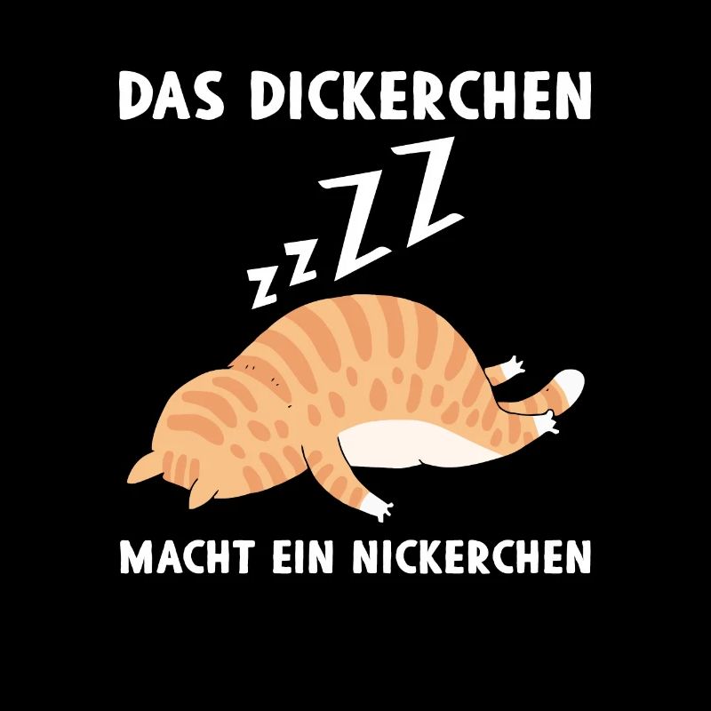 Das Dickerchen macht Nickerchen
