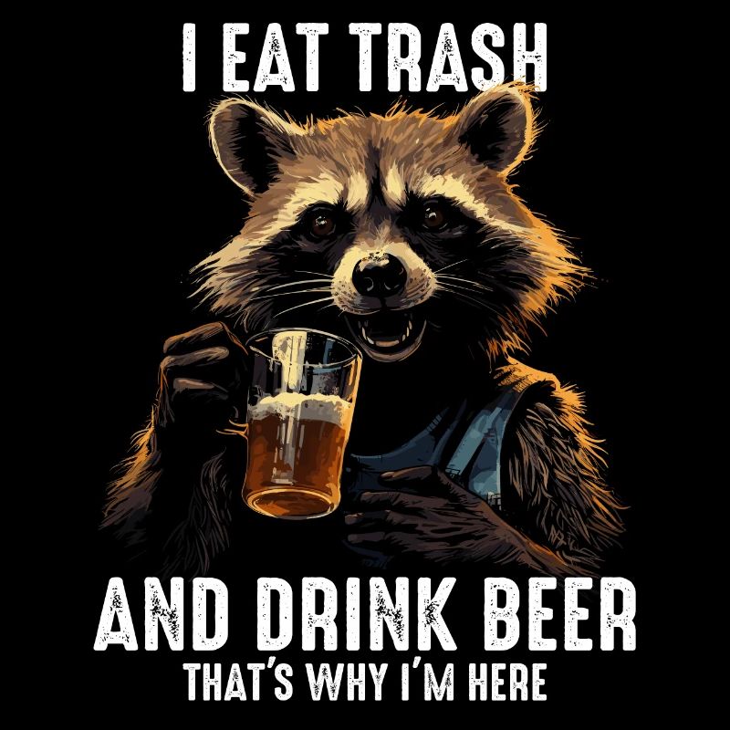 Ich Esse Müll Und Trinke Bier, Deshalb Bin Ich