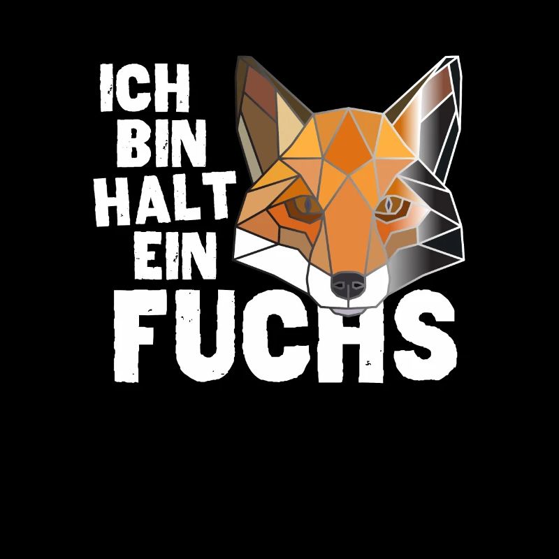 Ich bin halt ein Fuchs Low Poly