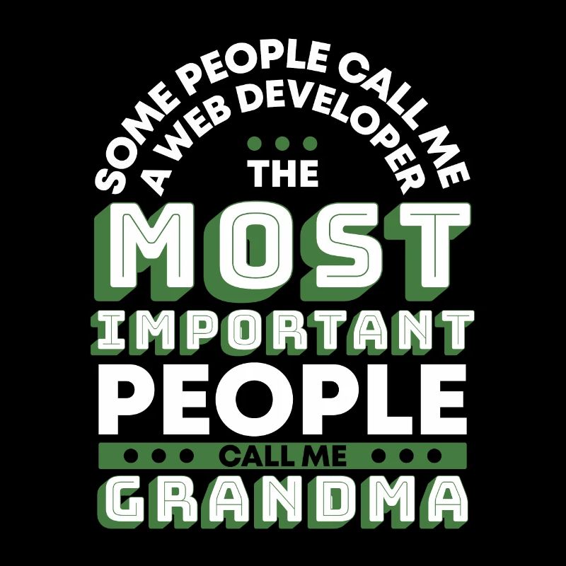 Web Entwickler Webdeveloper Oma