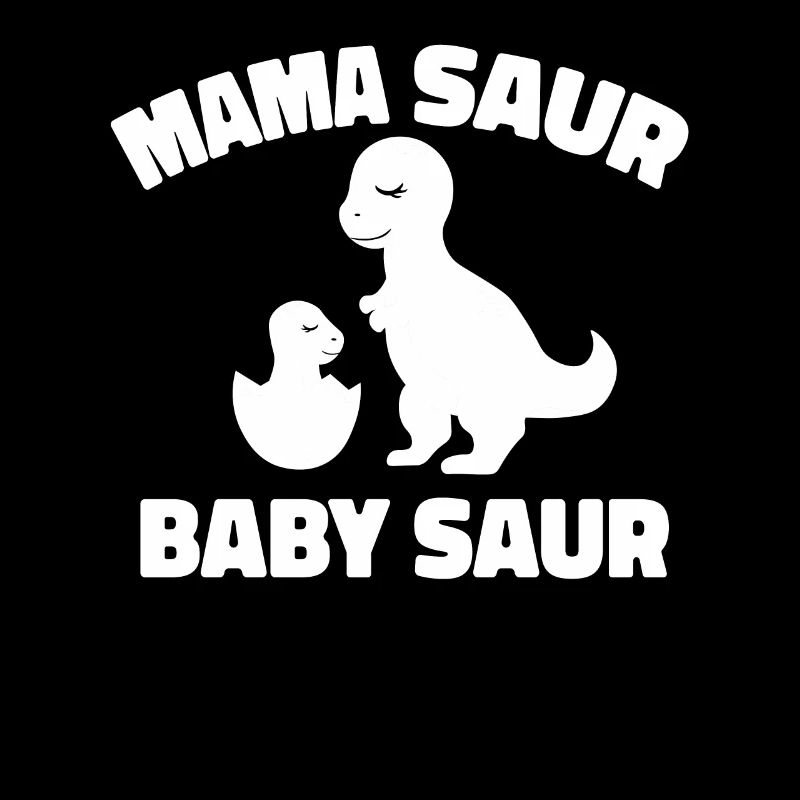 Maman Mère Dinosaure Mama Saur Bébé Saur