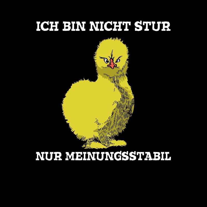 Ich bin nicht Stur nur Meinungsstabil Katze