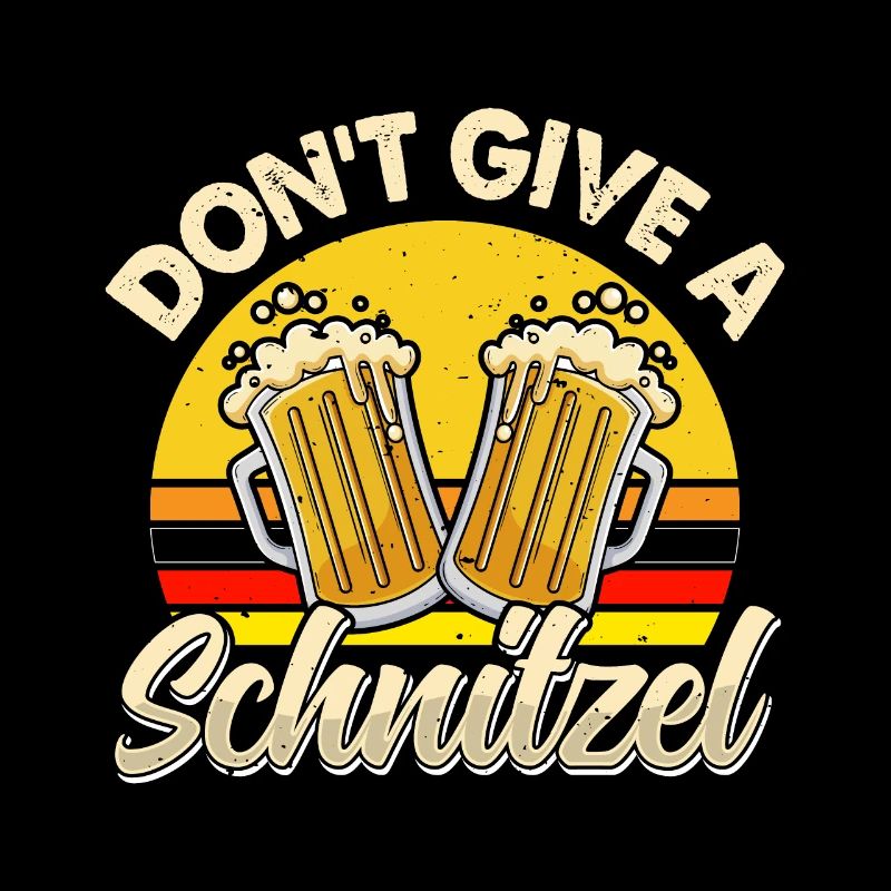 Deutsches Essen Don't Give a Schnitzel Bierfan