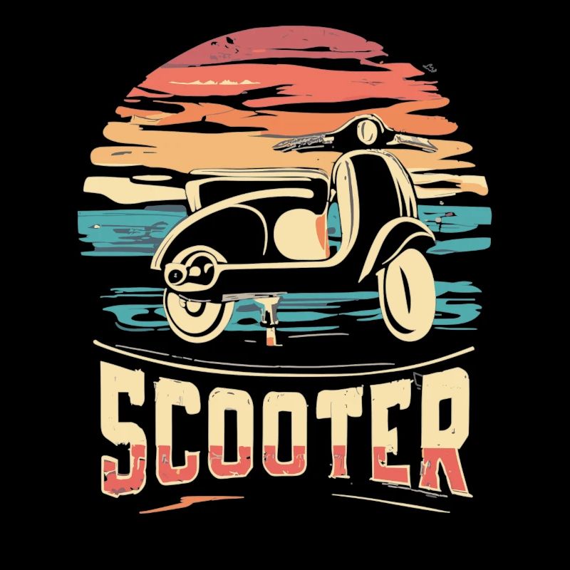 Scooter Motorroller Mofa Moped Roller