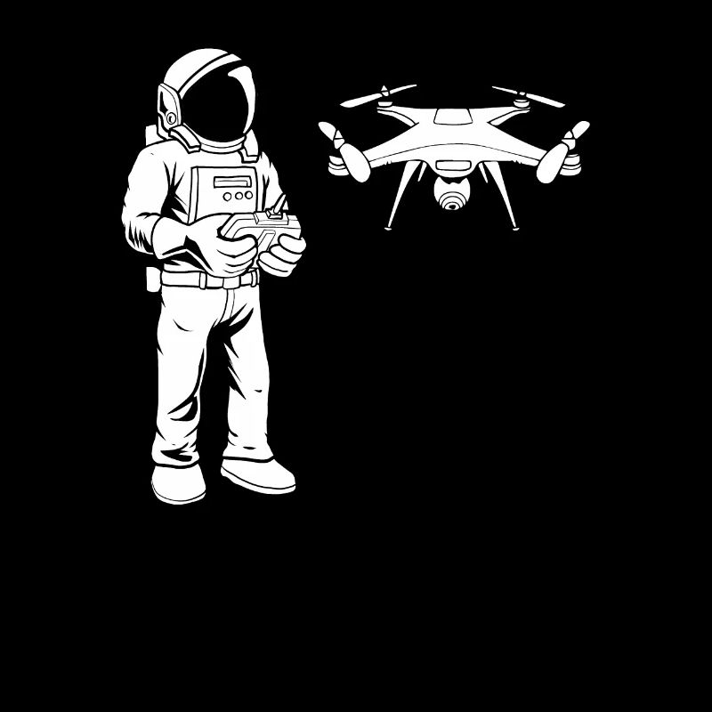 Drone Quadricoptère Astronaute
