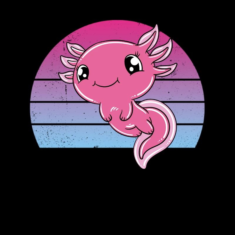 Cute Axolotl Funny Axolotl
