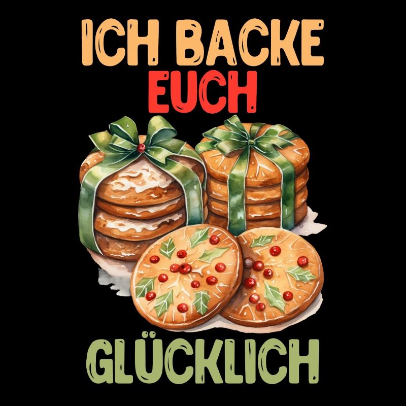 Backe Euch Glücklich Bäcker Plätzchen Kekse