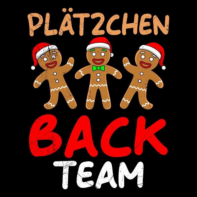 Plätzchen Back Team Lebkuchenmann Kekse