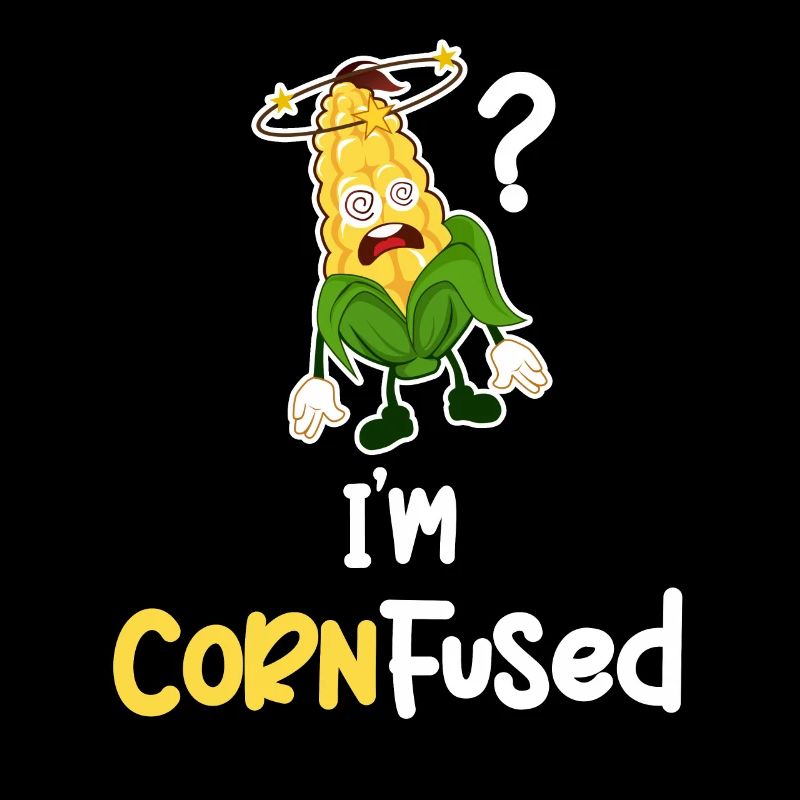 I'm Corn Fusion Corn Puns Agriculture