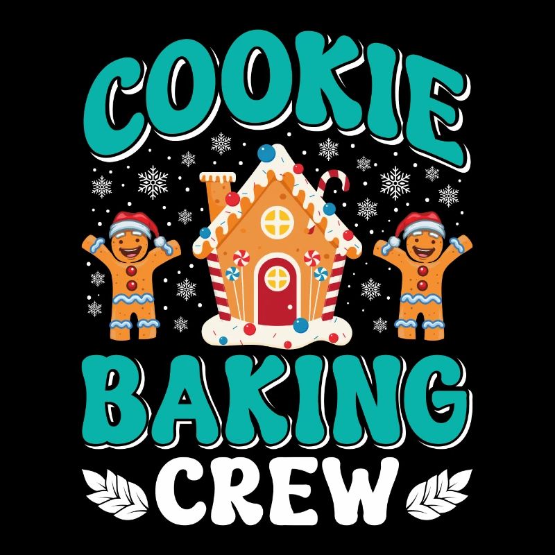 Christmas Biscuits Cookie Baking Crew Baking Fans