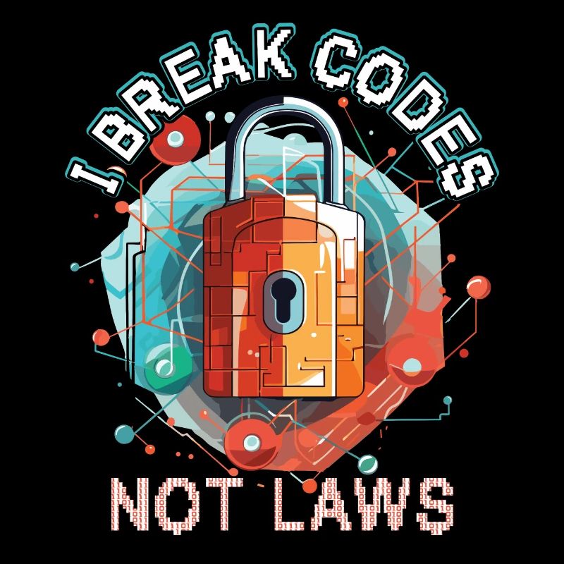 Cybersecurity Art Hacking Lover Computer Nerd