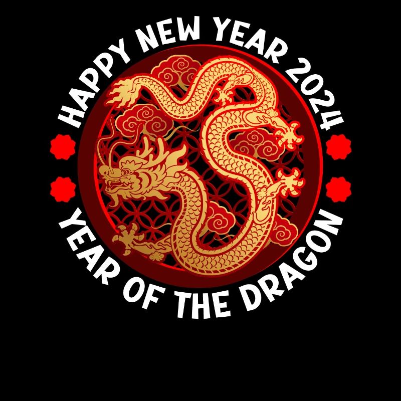 Nouvel An chinois Bonne année 2024 Année de