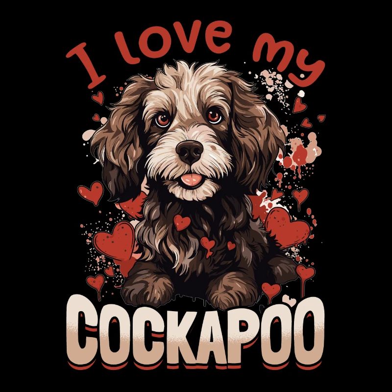 Cockapoo chien race animal de compagnie J’aime mon Cockapoo