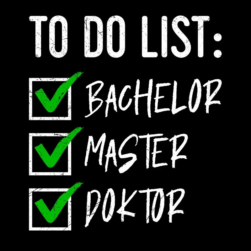 Doktorabschluss Abgehackt: Bachelor Master Doktor