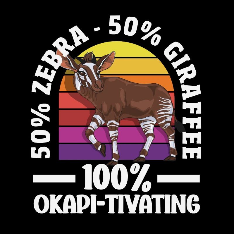 Funny zookeeper okapi lover