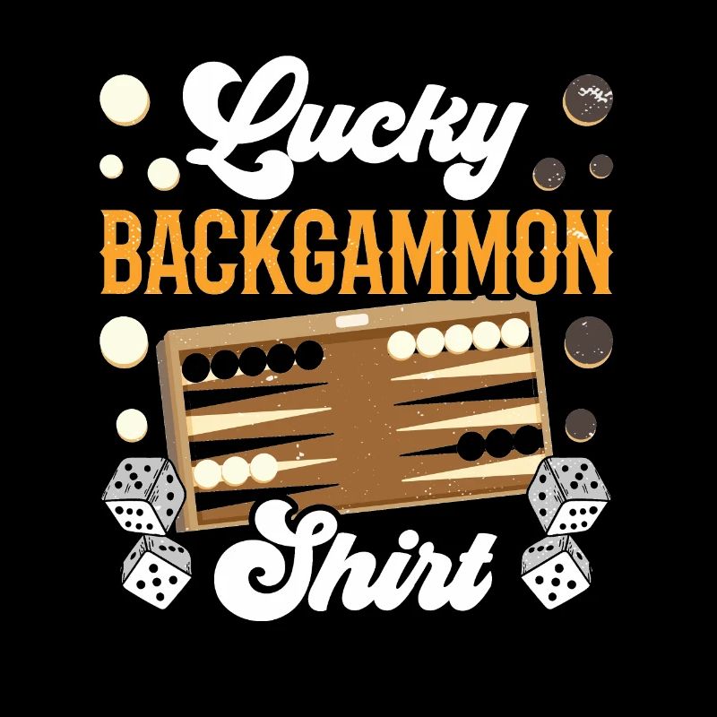 Board Game Funny Backgammon