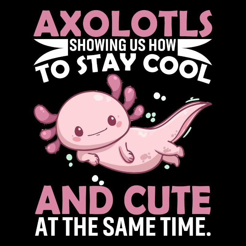 Axolotls : nous montrer comment rester cool et mignon à
