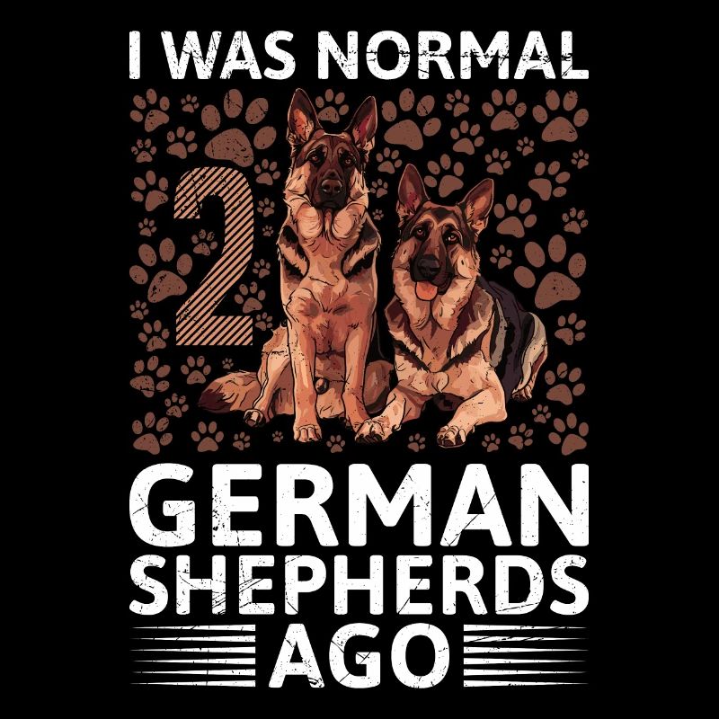 Schäferhund Besitzer Was Normal 2 German Shepherds