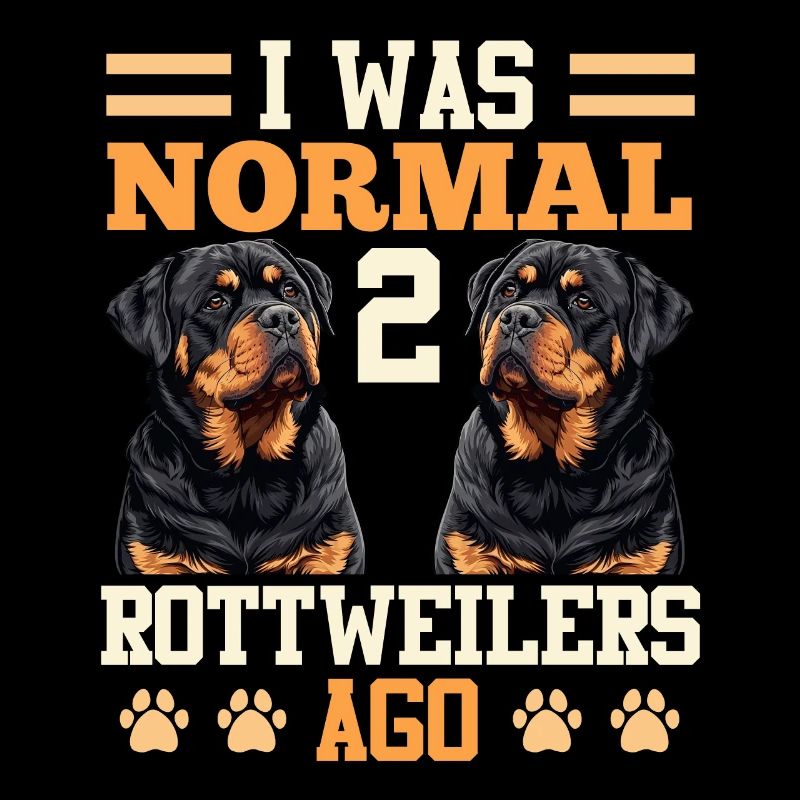 Rottie Besitzer WAS NORMAL 2 ROTTWEILERS AGO