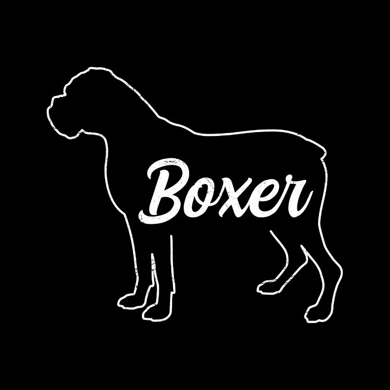 Deutscher Boxer Hundebesitzer BOXER Hund