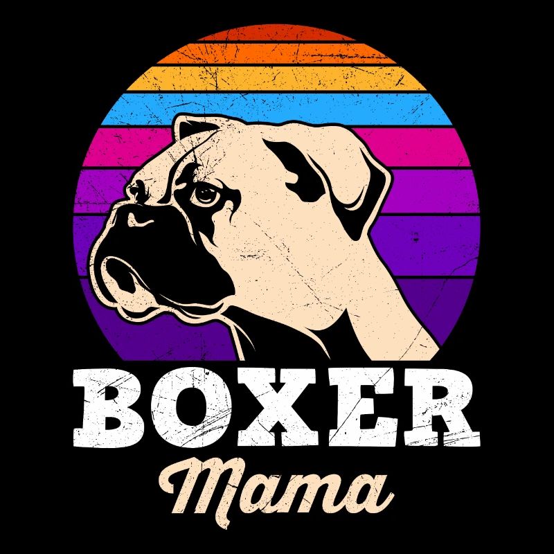 BOXER MAMA Deutscher Boxer Hundemama Boxer