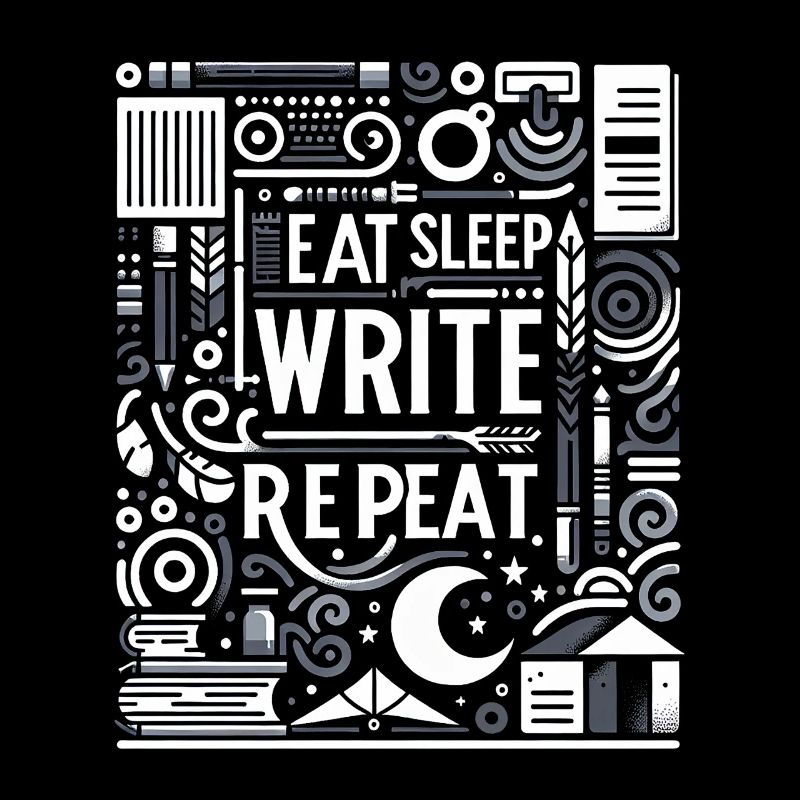 Eat Sleep Write Repeat 6
