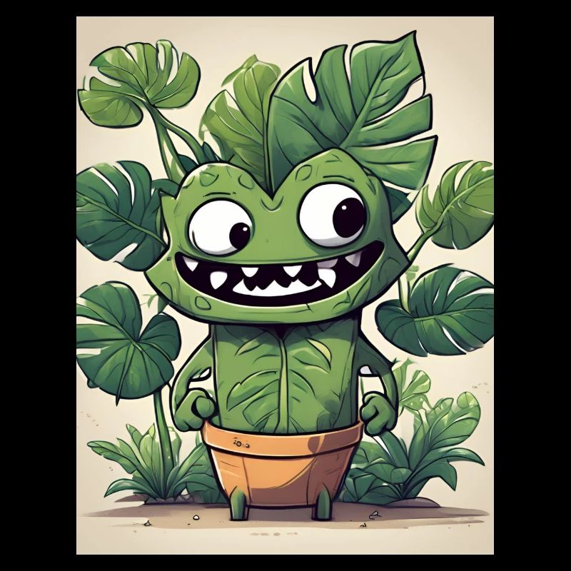 Monastera Blumentopf Buddy