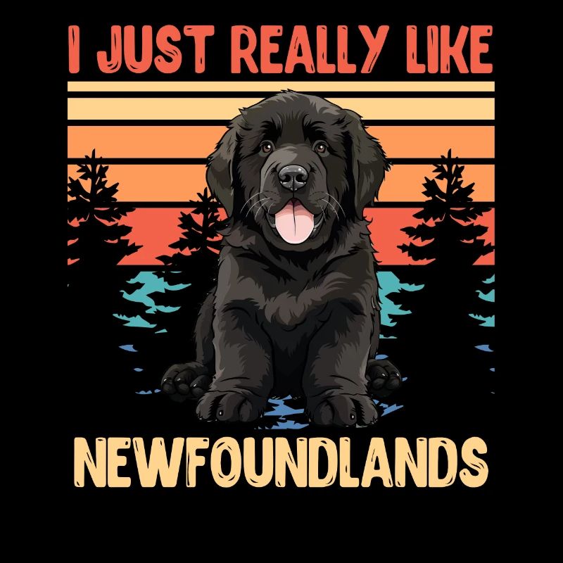 Neufundländer I JUST REALLY LIKE NEWFOUNDLANDS