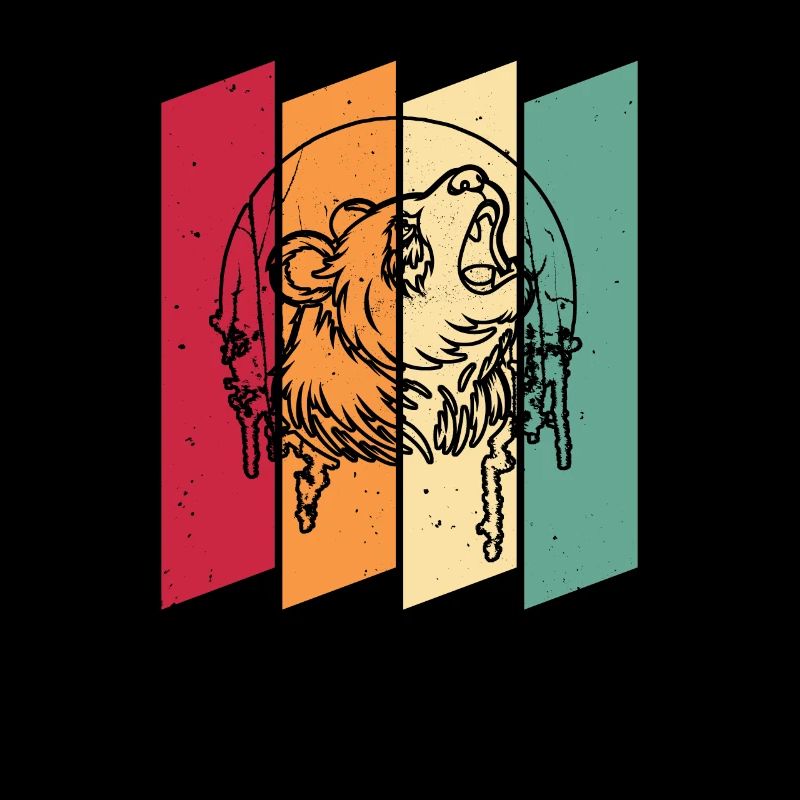 Panda géant Panda Ours Lune Hurlant