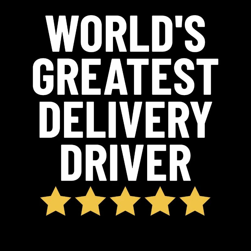 World's Greatest Delivery Driver Funny Dash