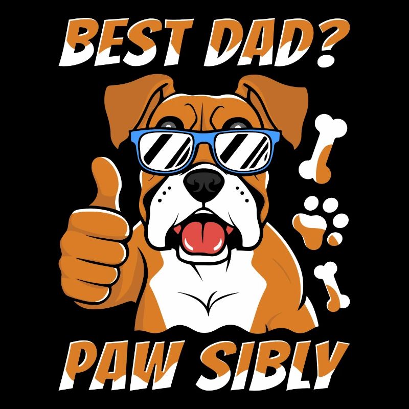 Boxer Hund Deutscher Boxer Vater