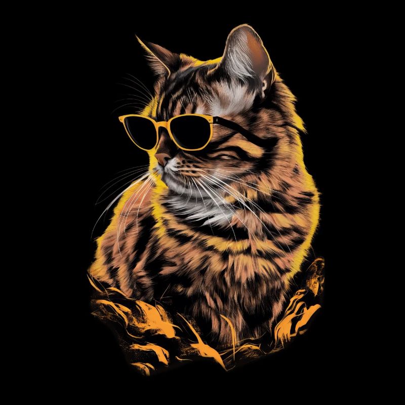 Sonnenbrille mit Balinesenkatze Geschenk