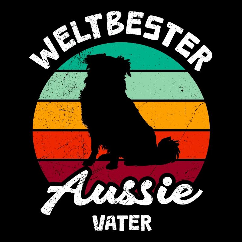 Aussie WORLD'S BEST AUSTRALIAN SHEPHERD DAD