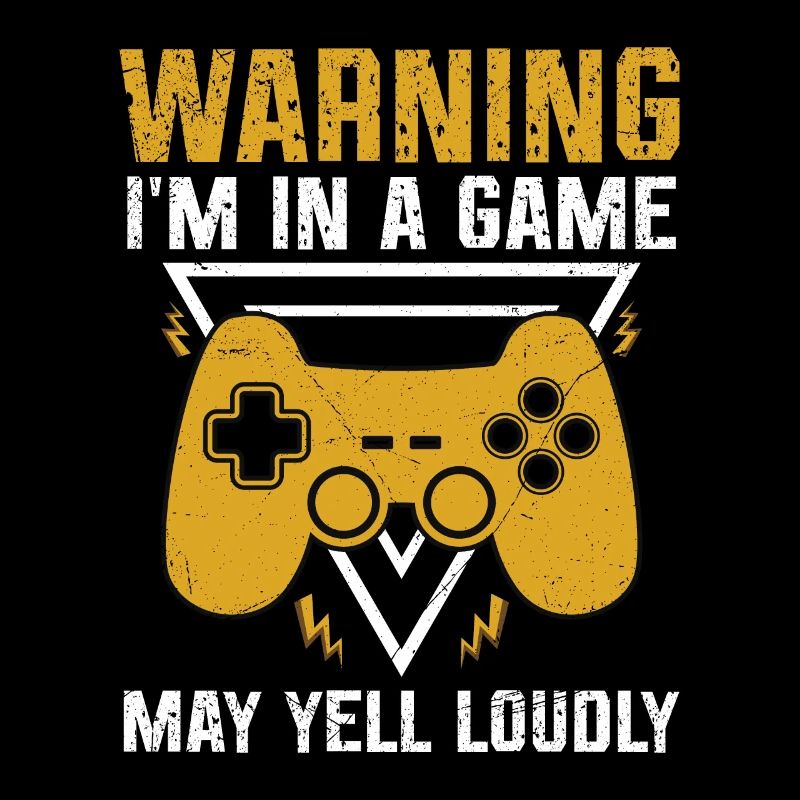 Play Controller Gaming "Je suis dans un jeu,