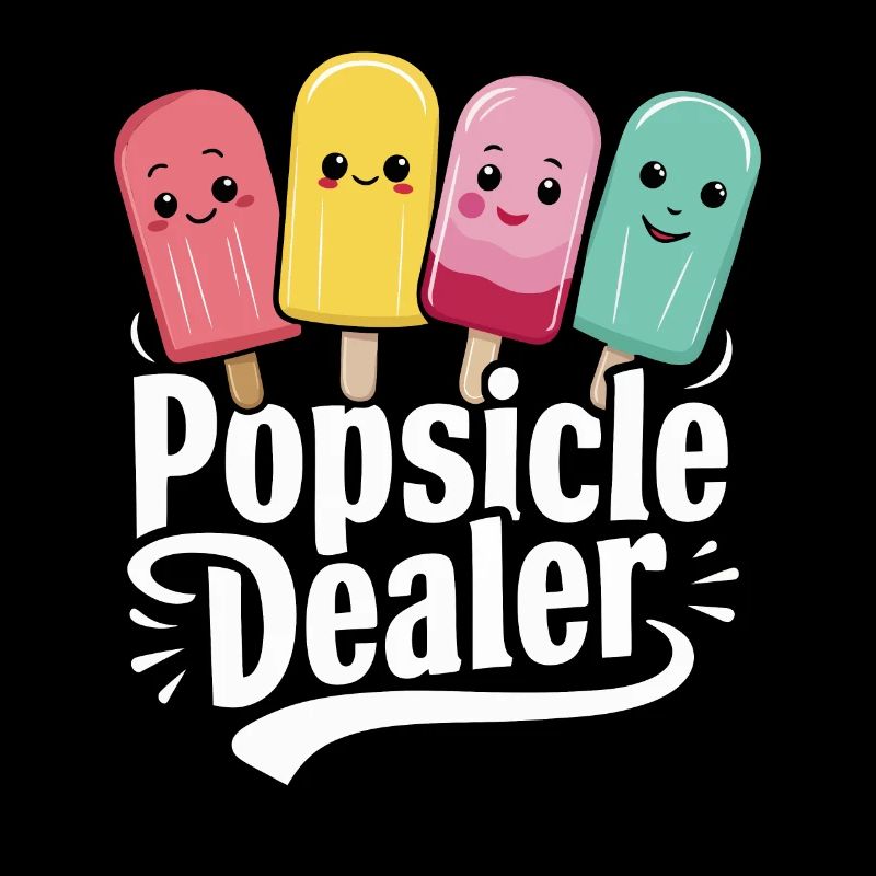Popsicle Dealer Funny Summer Snacks Ice Popsicles