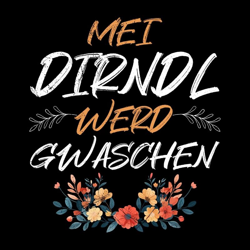 Mein Dirndl wird geschwaschen Ersatzdirndl