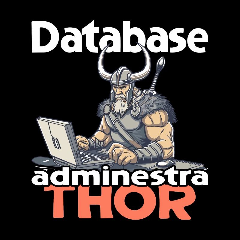 Viking Databaseadministra-thor Nerdy