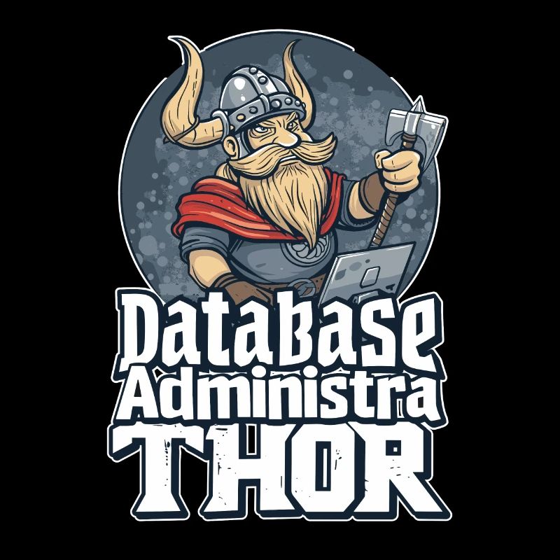 Viking Databaseadministra-thor Nerdy