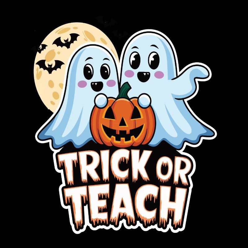Trick Or Teach Halloween Lehrer