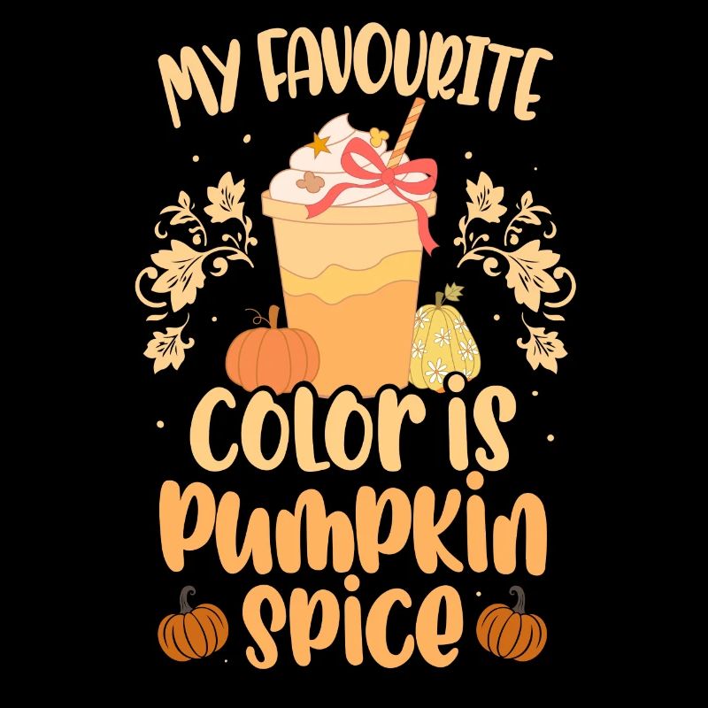 Couleur préférée : citrouille épicée, saison d'automne
