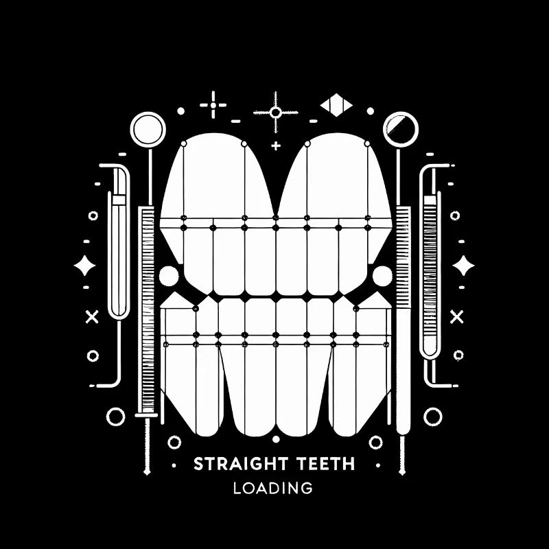Straight Teeth Loading 5 --tee--