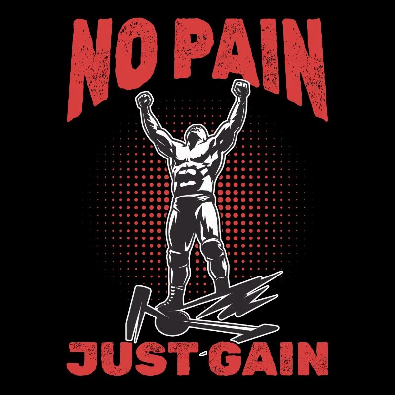 Lutteur Pas de douleur, juste du gain !